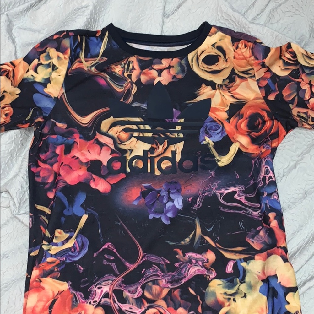 Vintage Adidas Floral Dress